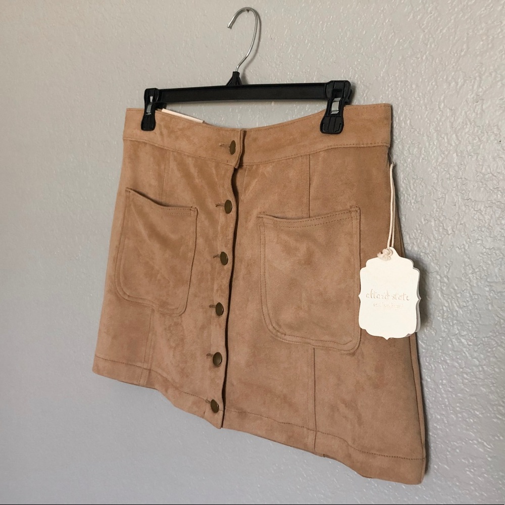 Altar’d State Suede Skirt